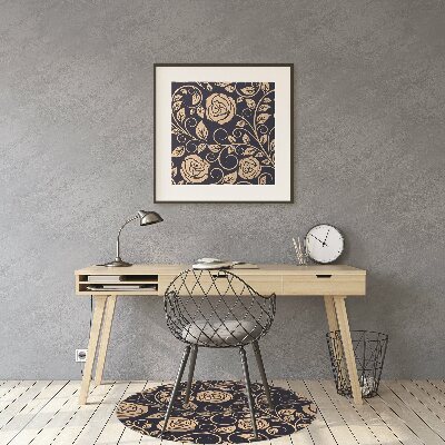 Podloga za stol Vintage golden roses