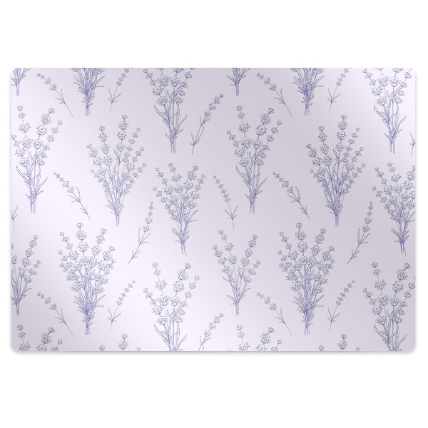 Podloga za zaščito tal Lavender flowers