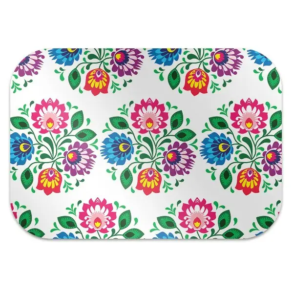 Podloga za zaščito tal Folk style flowers