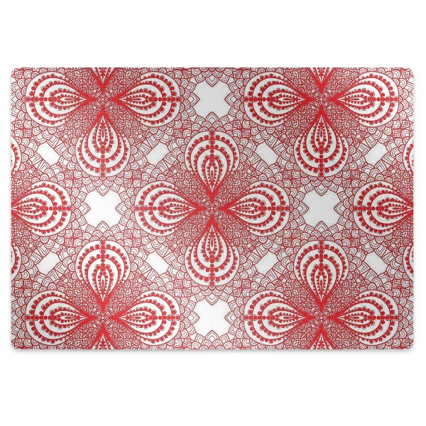 Podloga za pisalni stol Red lace