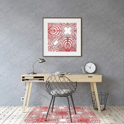 Podloga za pisalni stol Red lace