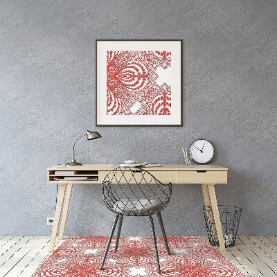 Podloga za pisalni stol Red lace