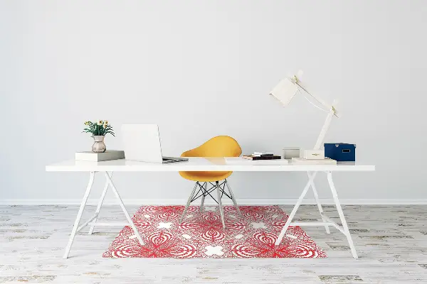 Podloga za pisalni stol Red lace