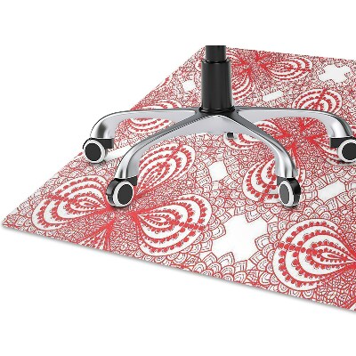 Podloga za pisalni stol Red lace