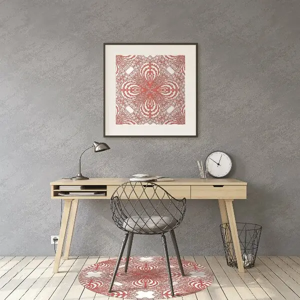 Podloga za pisalni stol Red lace