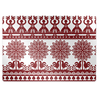 Podloga za pisalni stol Kurpie cutouts