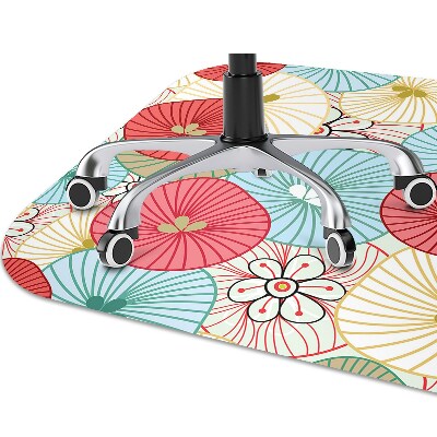 Podloga za pisalni stol Floral pattern