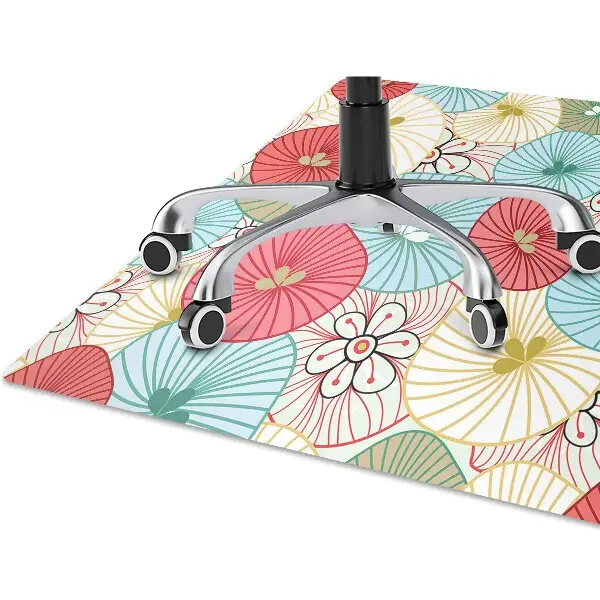 Podloga za pisalni stol Floral pattern