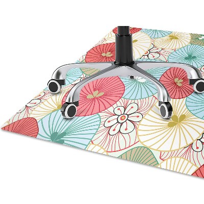Podloga za pisalni stol Floral pattern