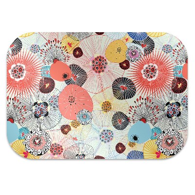 Podloga za pisalni stol Floral pattern