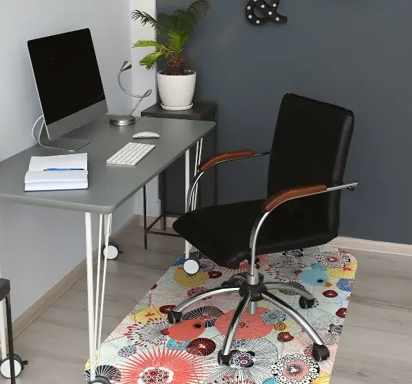Podloga za pisalni stol Floral pattern