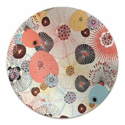 Podloga za pisalni stol Floral pattern