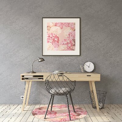 Podloga za stol Roses and hydrangeas