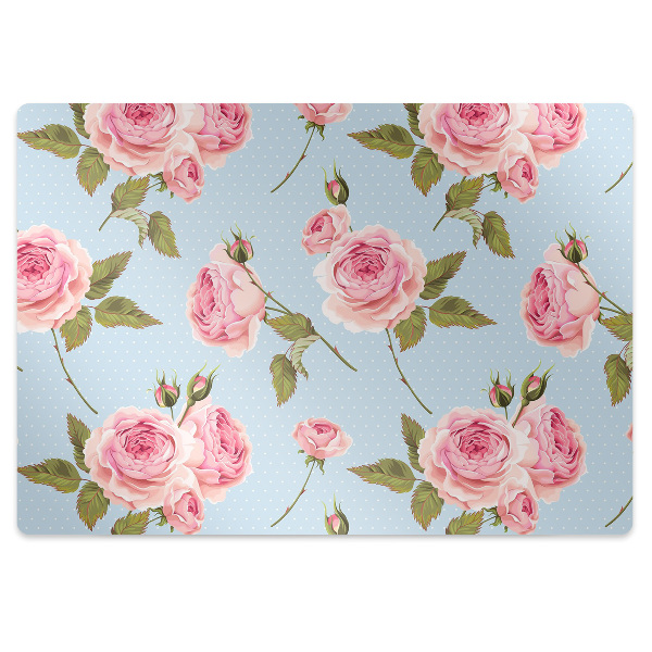 Podloga za stol Roses with leaves