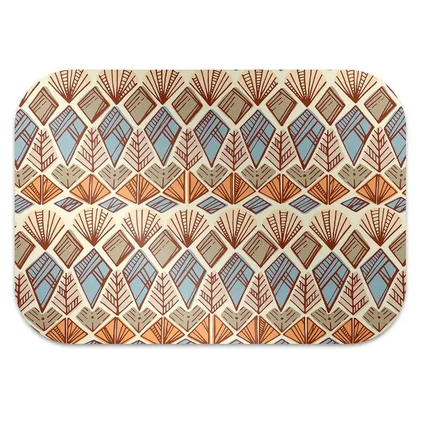 Podloga za stol Ethnic brown pattern