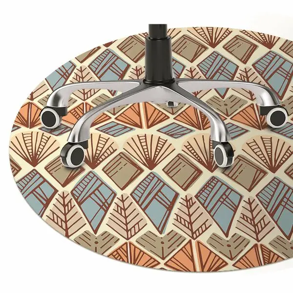 Podloga za stol Ethnic brown pattern