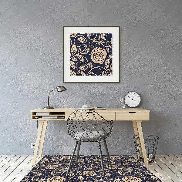Podloga za stol Vintage golden roses