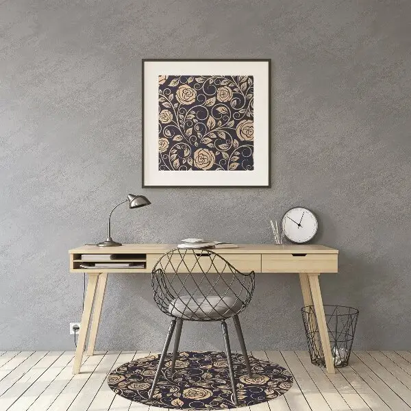 Podloga za stol Vintage golden roses