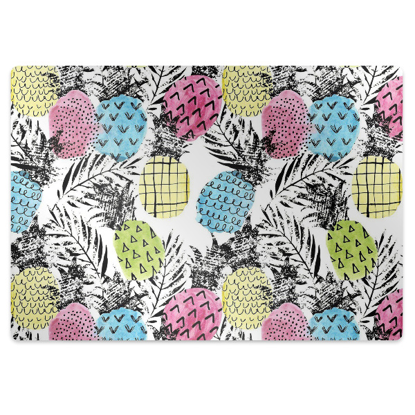 Podloga za stol Colorful pineapples