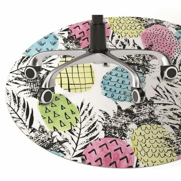Podloga za stol Colorful pineapples