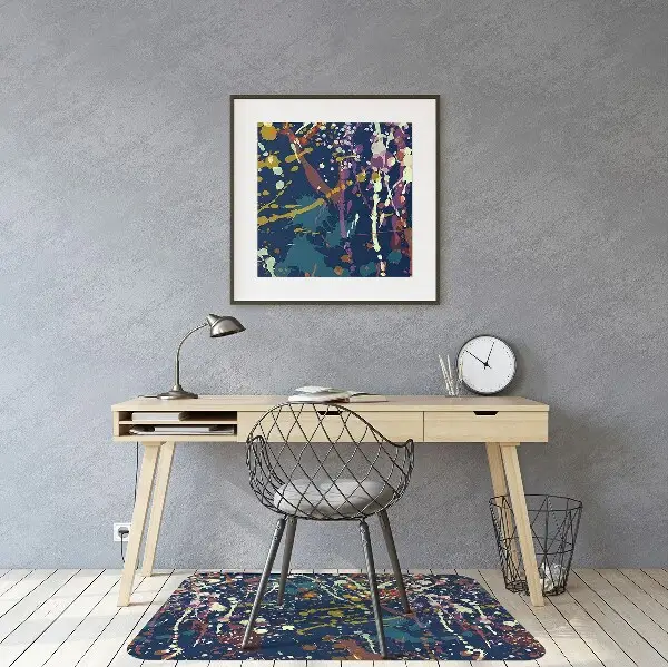Podloga za pisalni stol Watercolor spots