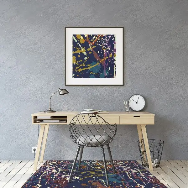 Podloga za pisalni stol Watercolor spots