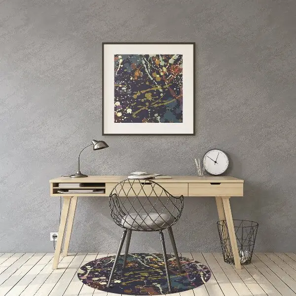 Podloga za pisalni stol Watercolor spots