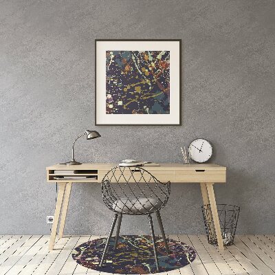 Podloga za pisalni stol Watercolor spots