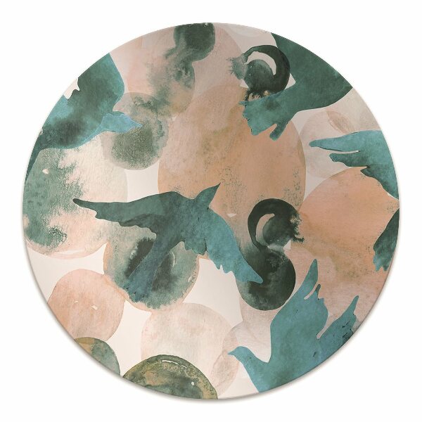 Podloga za stol Painted birds