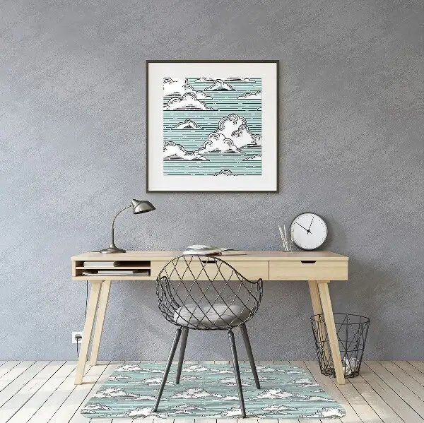 Podloga za stol Clouds drawing
