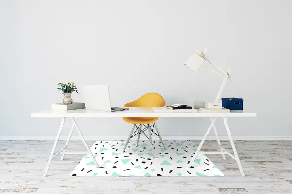 Podloga za pisalni stol Retro pattern