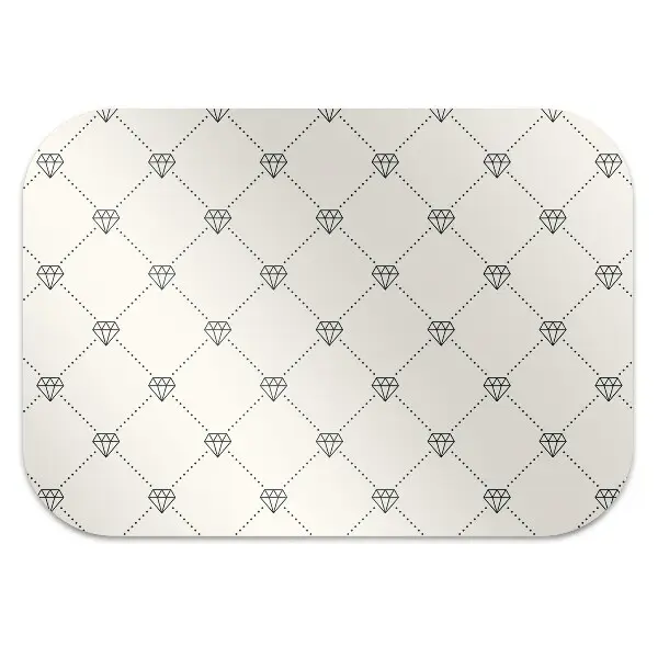 Podloga za zaščito tal Pattern in diamonds