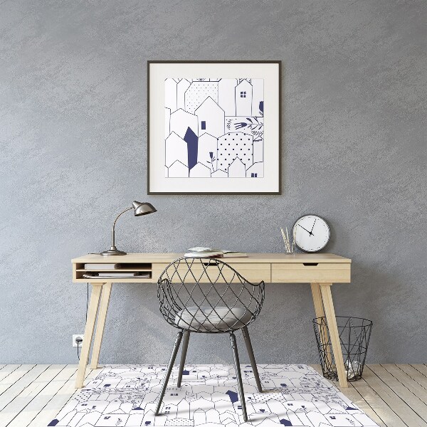 Podloga za zaščito tal Drawing city
