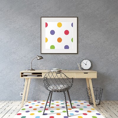 Podloga za stol Colored dots