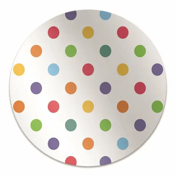 Podloga za stol Colored dots