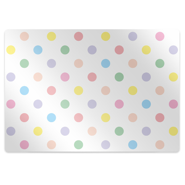 Podloga za stol Colorful dots