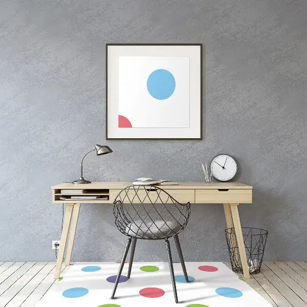 Podloga za zaščito tal Colored dots