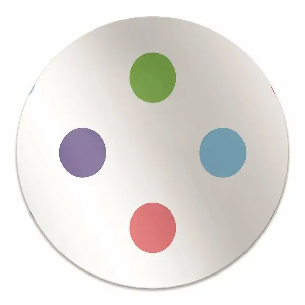 Podloga za zaščito tal Colored dots