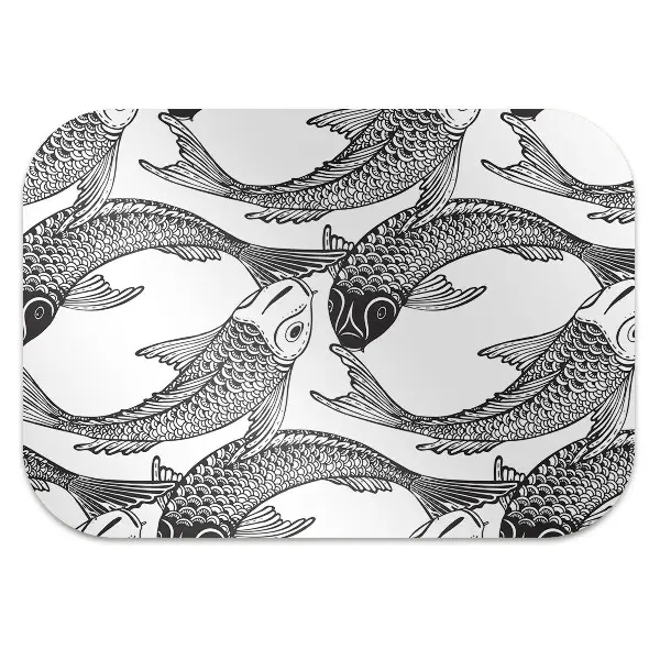 Podloga za pisalni stol The fish koi