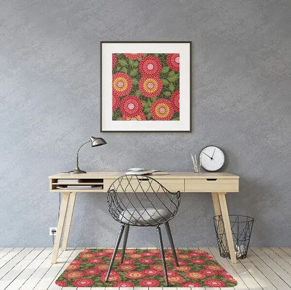 Podloga za stol Geometric flowers