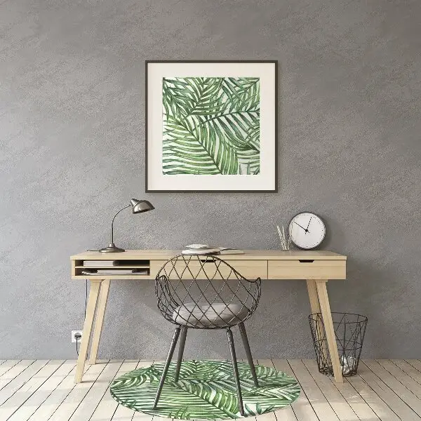 Podloga za pisalni stol Exotic leaves