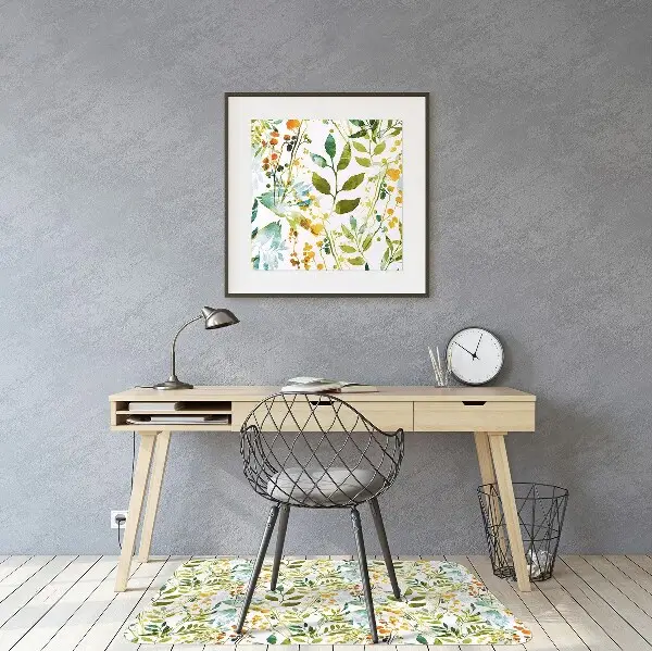 Podloga za zaščito tal Boho flowers
