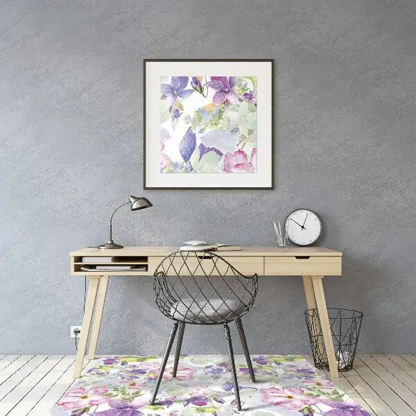 Podloga za stol Purple flowers