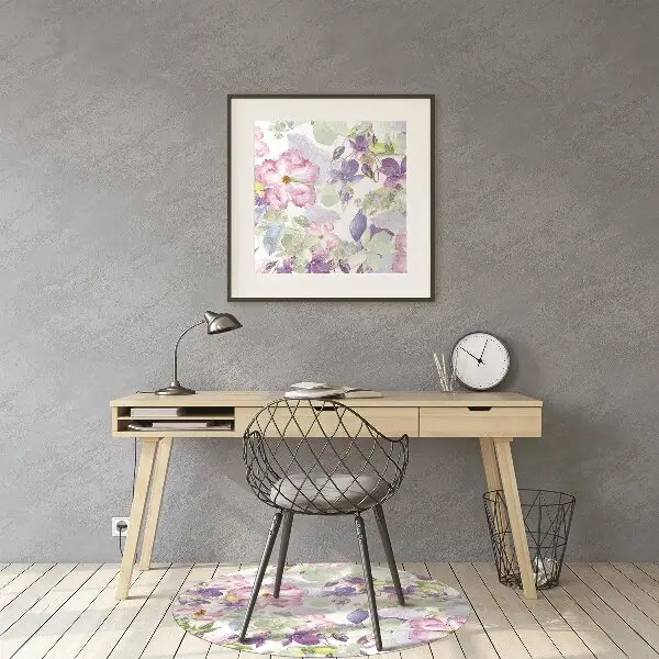Podloga za stol Purple flowers