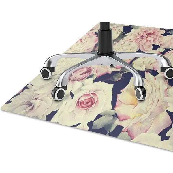 Podloga za pisalni stol White roses