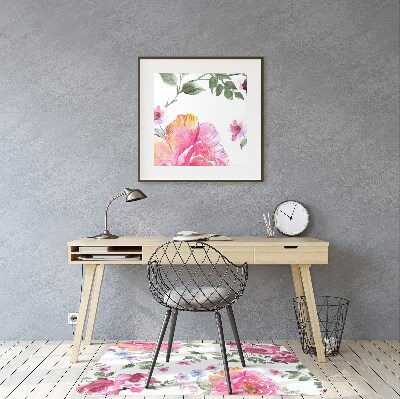 Podloga za stol Watercolor roses