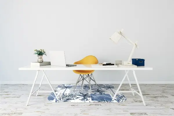 Podloga za stol Blue palm