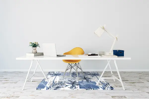 Podloga za stol Blue palm
