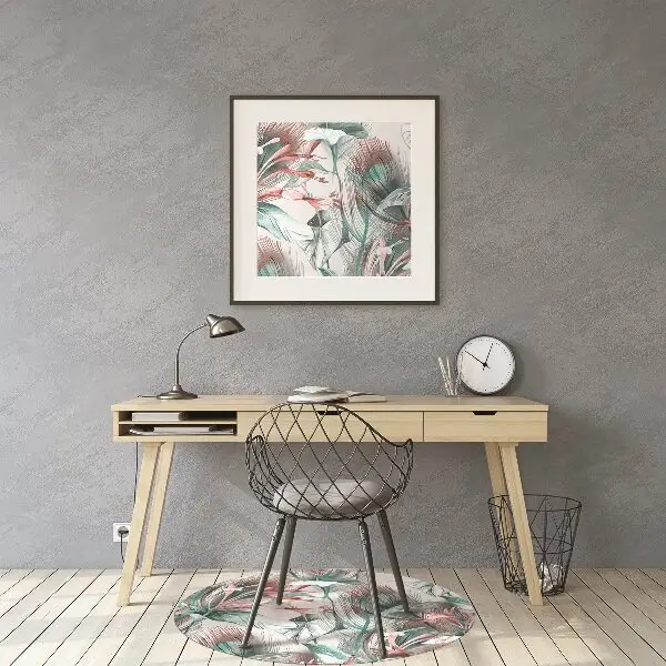 Podloga za pisalni stol Tropical drawing