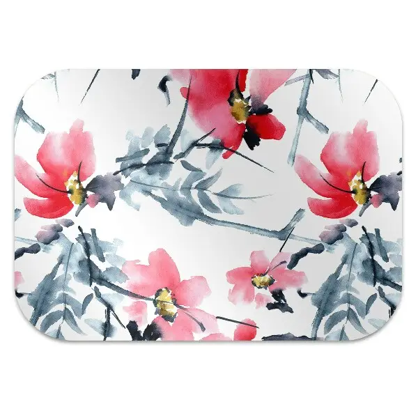 Podloga za pisalni stol Flower pattern